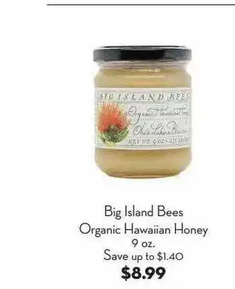 Big Island Bees Organic Hawaiian Honey