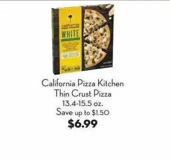 Bristol Farms California Pizza Kitchen Thin Crust Pizza offer