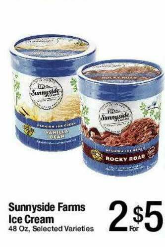 Jons International Sunnyside Farms Ice Cream offer