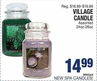 Kinney Drugs Village Candle offer