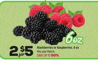 Grocery Outlet Blackberries Or Raspberries offer