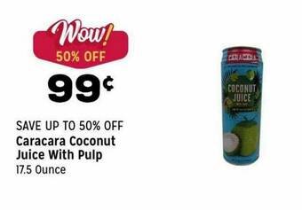 Grocery Outlet Caracara Coconut Juice With Pulp offer