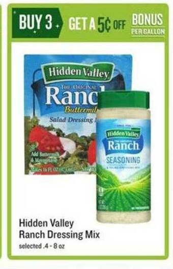 Lowes Foods Hidden Valley Ranch Dressing Mix offer