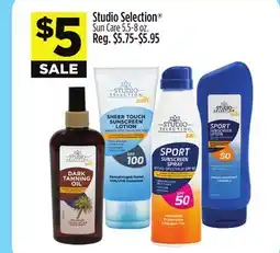 Dollar General Studio Selection Sun Care offer