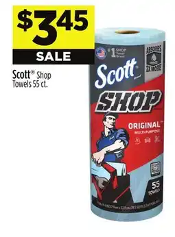 Dollar General Scott Shop Towels offer