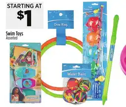 Dollar General Swim Toys offer