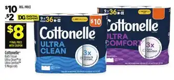 Dollar General Cottonelle Bath Tissue offer