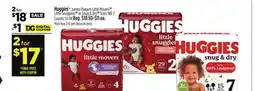 Dollar General Huggies Jumbo Diapers or Snug & Dry offer