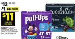 Dollar General Huggies Pull-Ups Training Pants offer