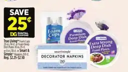 Dollar General True Living or Smart & Simple offer