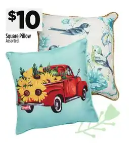 Dollar General Square Pillow offer