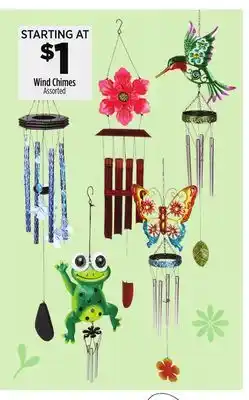 Dollar General Wind Chimes offer