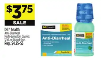 Dollar General DG health Anti-Diarrheal offer