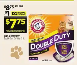 Dollar General Arm & Hammer Double Duty Cat Litter offer