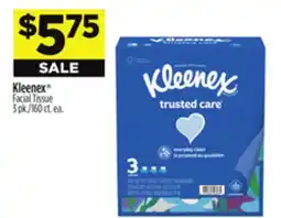 Dollar General Kleenex Facial Tissue offer