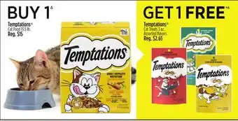 Dollar General Temptations Cat Food offer