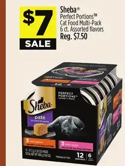 Dollar General Sheba Perfect Portions Cat Food Multi-Pack offer
