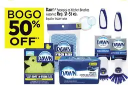 Dollar General Dawn Sponges or Kitchen Brushes offer