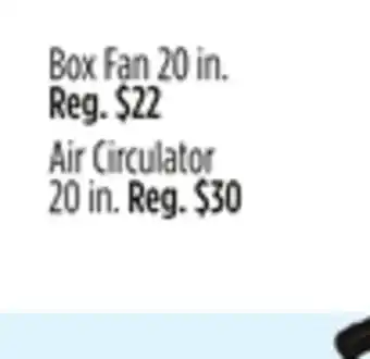 Dollar General Box Fan offer