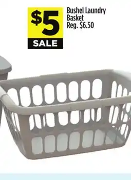 Dollar General Bushel Laundry Basket offer