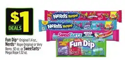 Dollar General Fun Dip , Nerds or SweeTarts offer