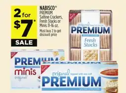 Dollar General NABISCO PREMIUM Saltine Crackers, Fresh Stacks or Minis offer