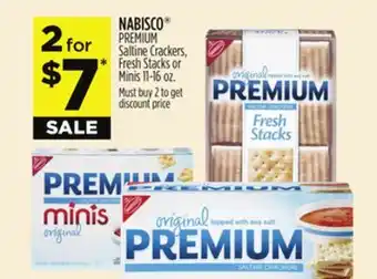 Dollar General NABISCO PREMIUM Saltine Crackers, Fresh Stacks or Minis offer
