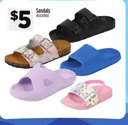 Dollar General Sandals offer