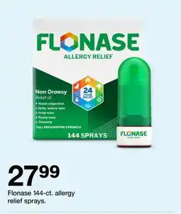 Target Flonase 144-ct. allergy relief sprays offer