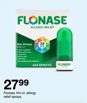 Target Flonase 144-ct. allergy relief sprays offer
