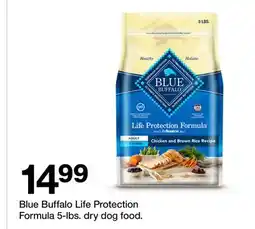 Target Blue Buffalo Life Protection Formula 5-lbs. dry dog food offer