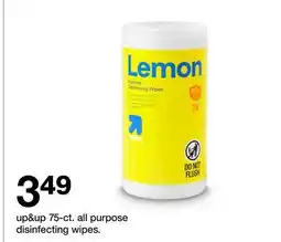 Target up & up 75 - ct. all purpose disinfecting wipes offer