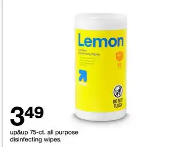 Target up & up 75 - ct. all purpose disinfecting wipes offer