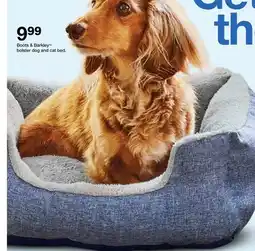 Target Boots & Barkley bolster dog and cat bed offer