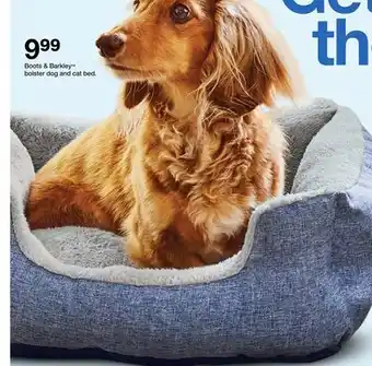 Target Boots & Barkley bolster dog and cat bed offer
