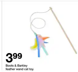 Target Boots & Barkley feather wand offer
