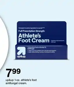 Target Up & up 1-oz. athlete's foot antifungal cream offer