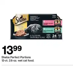 Target Sheba Perfect Portions 12 - ct. 2.6 - oz. wet cat food offer