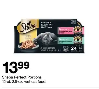 Target Sheba Perfect Portions 12 - ct. 2.6 - oz. wet cat food offer