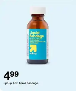 Target up&up 1-oz. liquid bandage offer