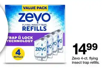 Target Zevo 4-ct. flying insect trap refills offer