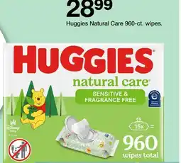 Target Huggies Natural Care 960-ct. wipes offer