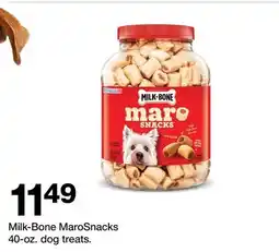 Target Milk-Bone MaroSnacks 40-oz. dog treats offer