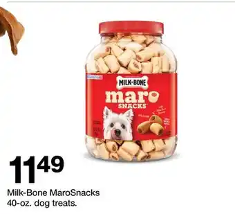 Target Milk-Bone MaroSnacks 40-oz. dog treats offer