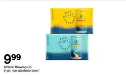 Target Athletic Brewing Co. 6-pk. non-alcoholic beer offer