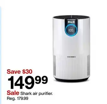 Target Shark air purifier offer