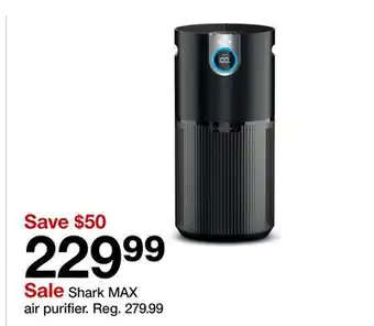 Target Shark MAX air purifier offer