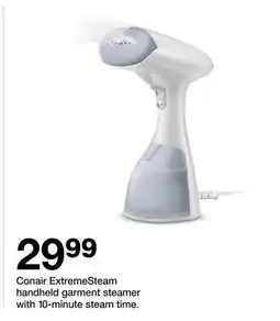 Target Conair ExtremeSteam handheld garment steamer offer