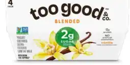 Target Too Good 4-pk. Greek yogurt offer