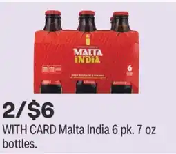 CVS Malta India 6 pk. 7 oz bottles offer